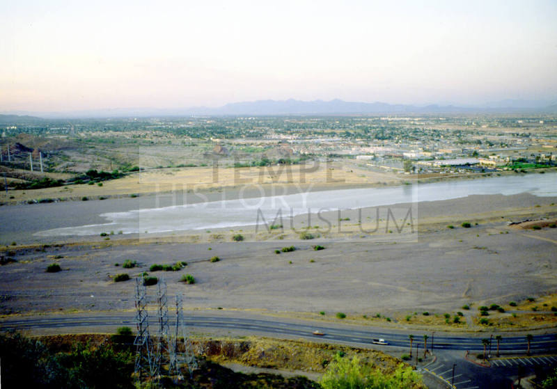 Salt River bed northeast of Hayden Butte