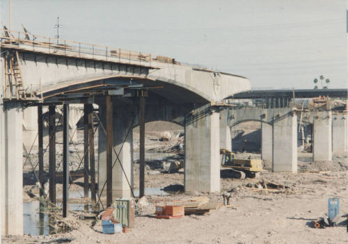 Remaining Span 4 Falsework