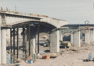 Remaining Span 4 Falsework