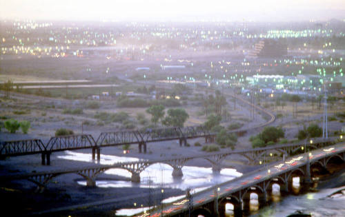 Tempe bridges near Mill Ave.