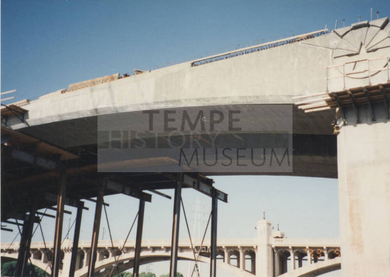 Remaining Span 4 Falsework