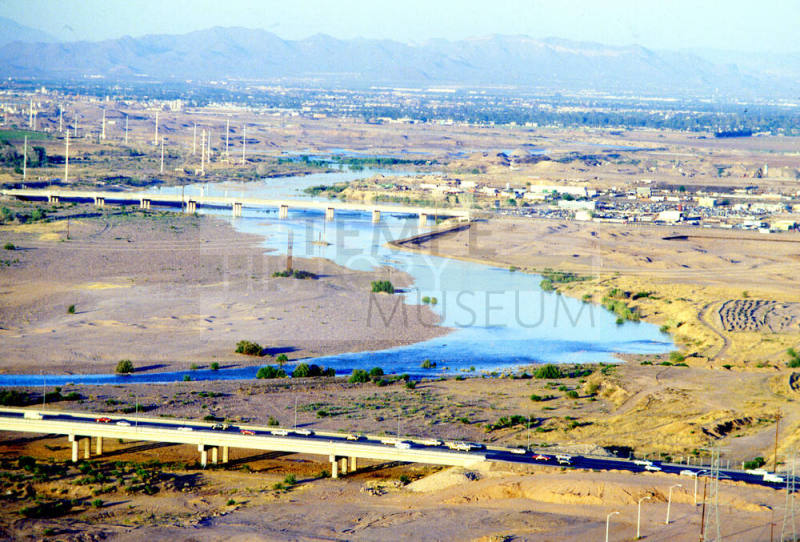 Salt River from Hayden Butte