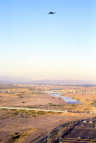 Airplane over Salt River