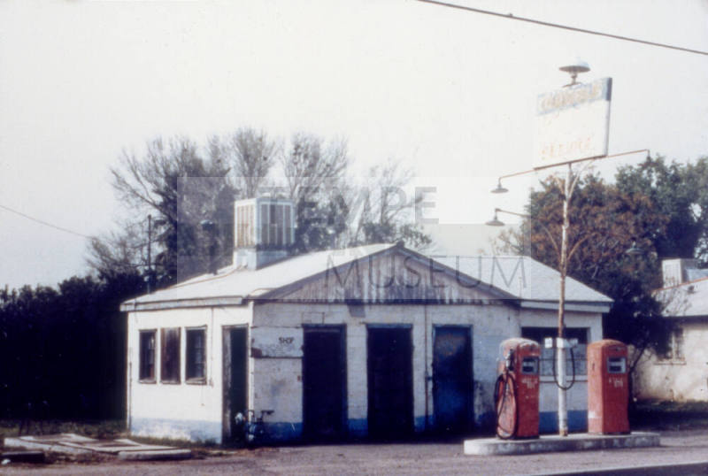 Old service station