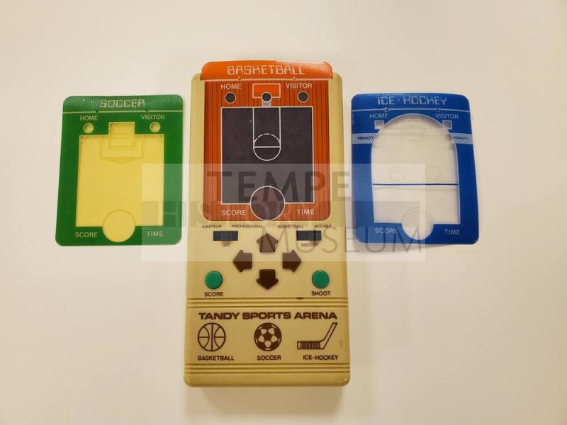Tandy Sports Arena Handheld & Slides
