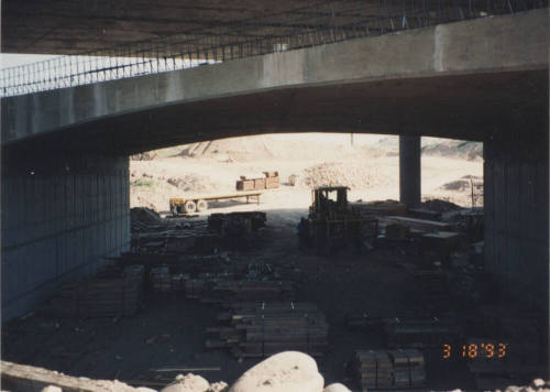 Northbound Overpass Superstructure Complete