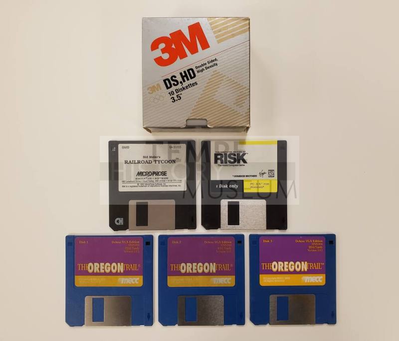 Assorted Noteable Video Game Floppy Disks