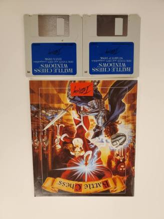 Battle Chess Floppy Disks & Manual