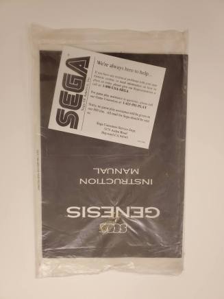 SEGA Genesis Manual