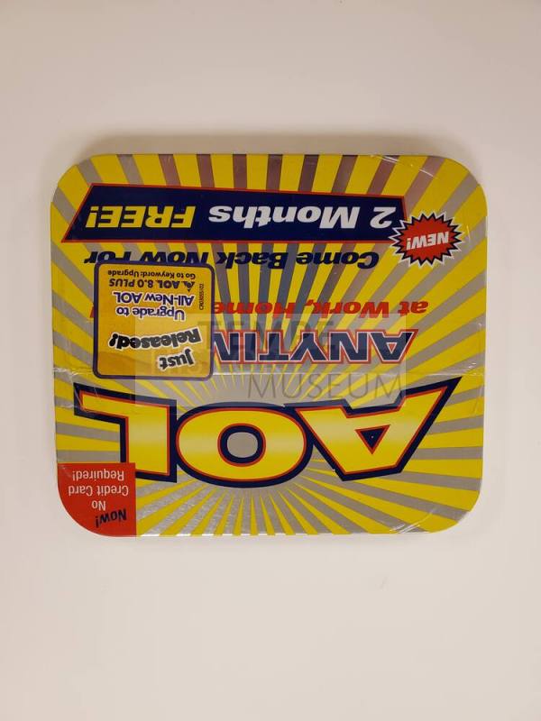 AOL Internet CD & Tin Case