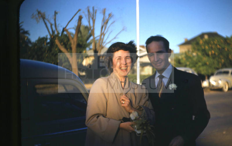 Margaret and John Chilton at Methodist Chapel