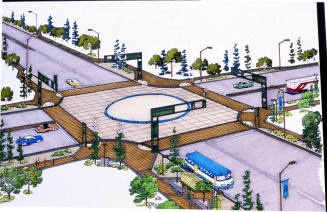 Sketch of Elliot Road intersection