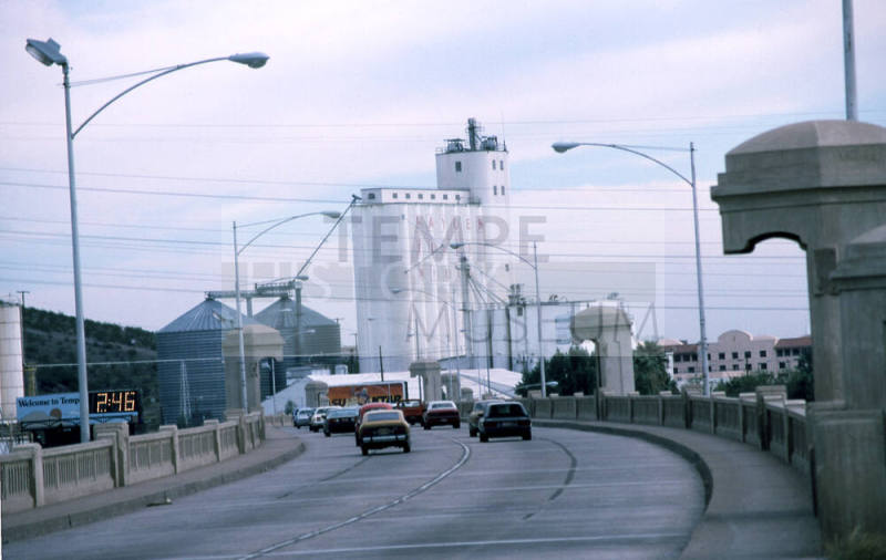 Hayden Flour Mill from Mill Ave. bridge
