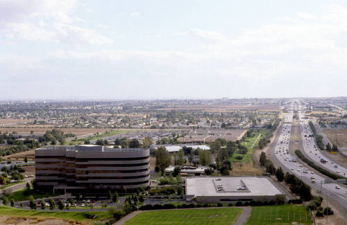 Business along Interstate 10