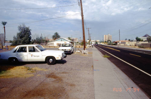 Sun Club parking lot, 1001 E. 8th St.