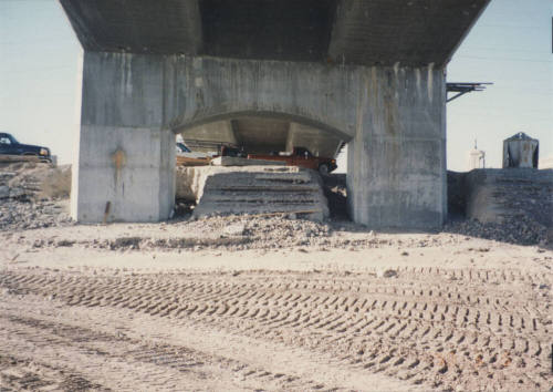 Removal Existing CSA to Allow Pile Construction