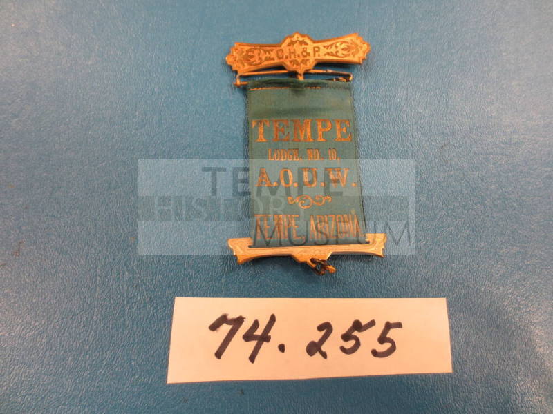 Souvenir pin from Tempe A.O.U.W.