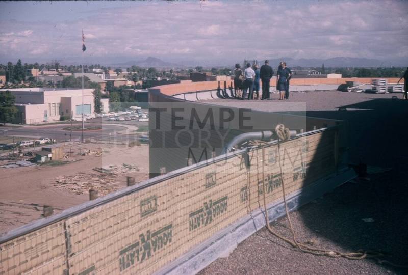 Gammage Auditorium Construction Photos: Rooftop