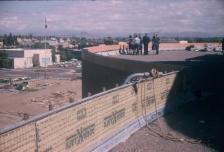 Gammage Auditorium Construction Photos: Rooftop