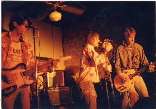 Gin Blossoms performing on stage