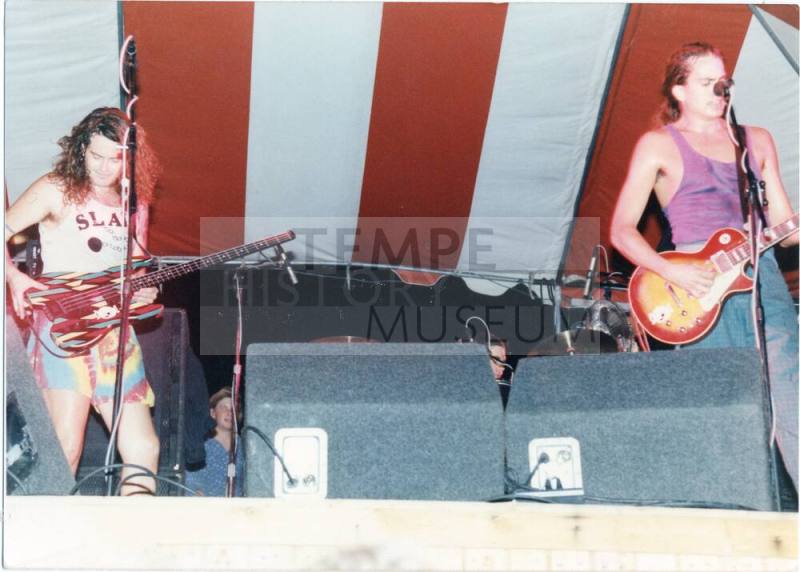 The Meat Puppets on stage at Big Surf
