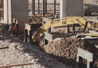 Select Backfill of Northeast and Northwest Retaining Walls