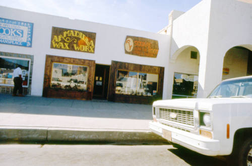 Armadilla  Wax Worx, Square Root, and other shops on Mill Ave.