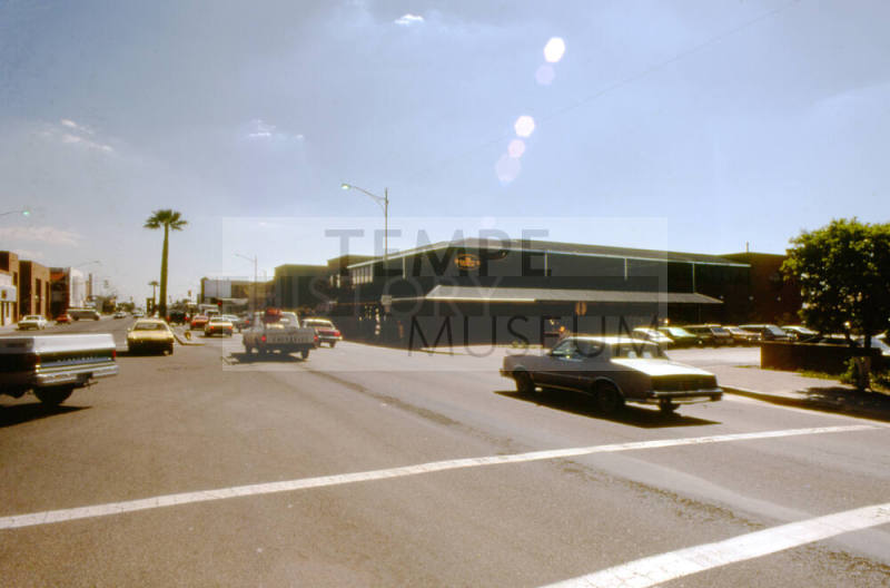 The Spagetti Company, and 4th St. and Mill Ave. Intersection