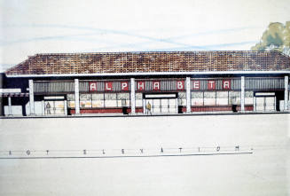 Rendition of Alpha Beta Grocery Store, 5120 S. Rural Rd.