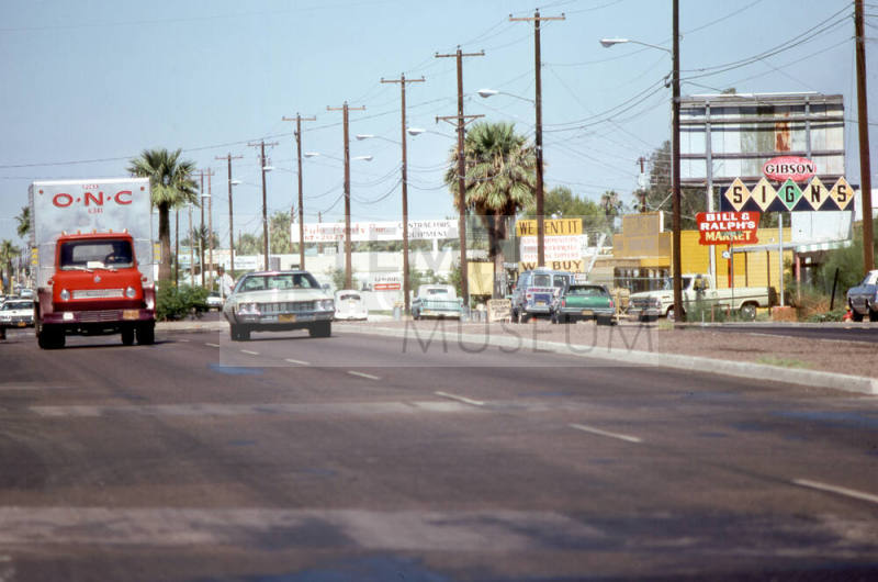 Gibsons Signs and other businesses,  2424 E. Apache Blvd.