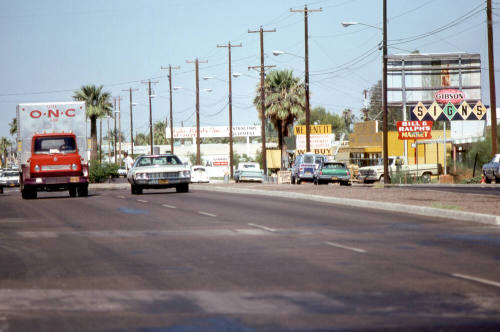 Gibsons Signs and other businesses,  2424 E. Apache Blvd.