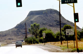Bell Butte from Broadway Road