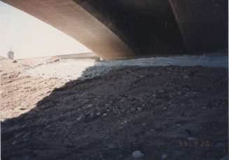 Replacing Rip Rap Damaged by Span 5