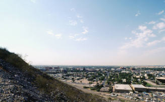 Tempe and ASU buildings from Hayden Butte