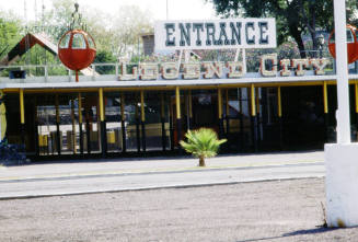Legend City entrance, Washington Street