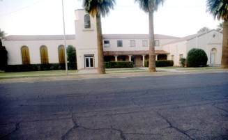 LDS church, 6th St. and College Ave.
