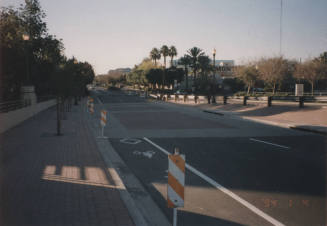 Looking South - South Approach to Bridge