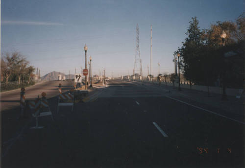 Looking North - Southbound and Northbound Mill Avenue