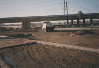 Looking Southwest - Temporary Crossover - Subbase