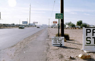 View south along N. Scottsdale Rd.