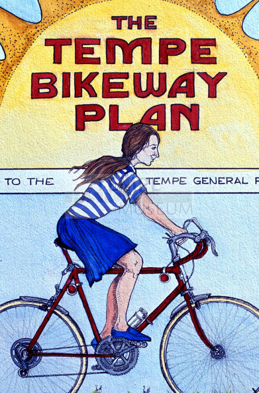 Tempe Bikeway Plan artwork