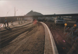 Looking South - Subbase - Northbound Mill Avenue
