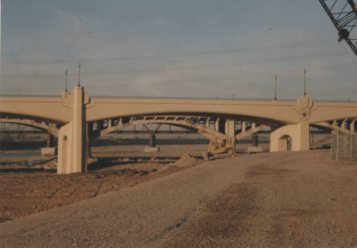 Looking West - Span 8 and North Levee