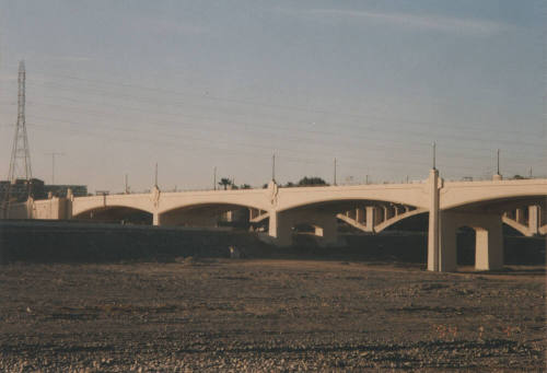 Looking Southwest - South Abuttment - Spans 1-3 - Partial 4