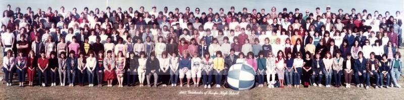 Tempe High School - Senior Class Photo 1985