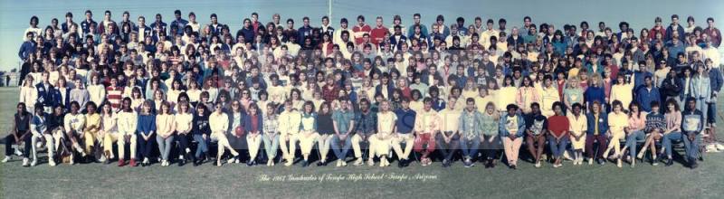 Tempe High School - Senior Class Photo 1987