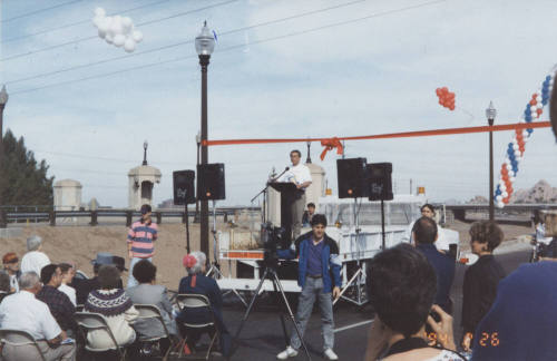 Harry Mitchell - Mayor - Bridge Dedication