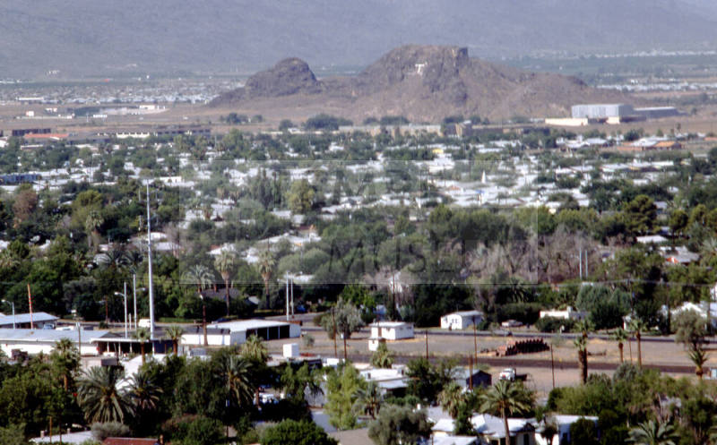 Tempe Neighborhoods and "T" Butte