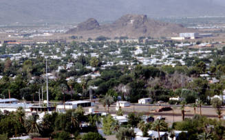 Tempe Neighborhoods and "T" Butte