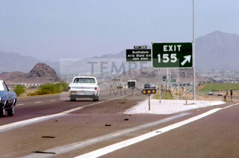 Interstate 10 - Exit 155 Entering Tempe